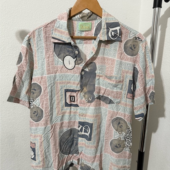 Aries Scarf Print Hawaiian Shirt - Picture 2 of 8